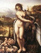 Cesare da Sesto Leda and the Swan oil painting artist